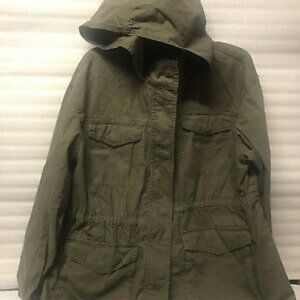 Ava & Viv Women's Army Olive Green Jacket